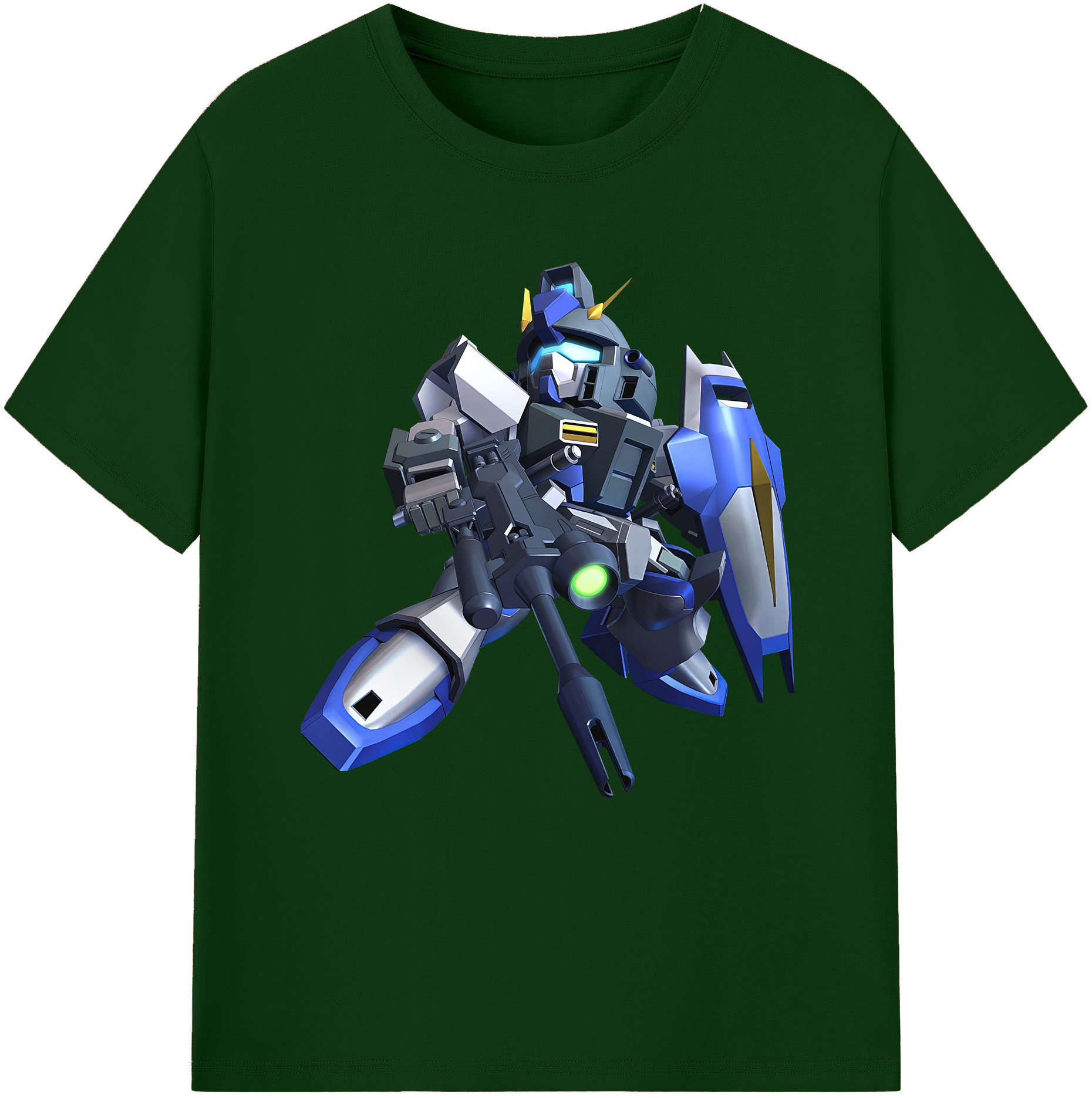 （画像用） 機動戦士ガンダム Mobile Suit Gundam 綿100％半袖Tシャツ（フロントプリント）